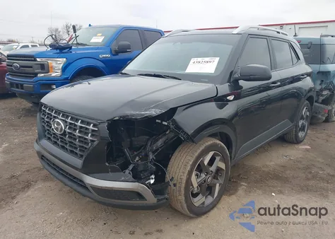 2025 Hyundai Venue Sel из США, поврежденный, VIN KMHRC8A32SU410375